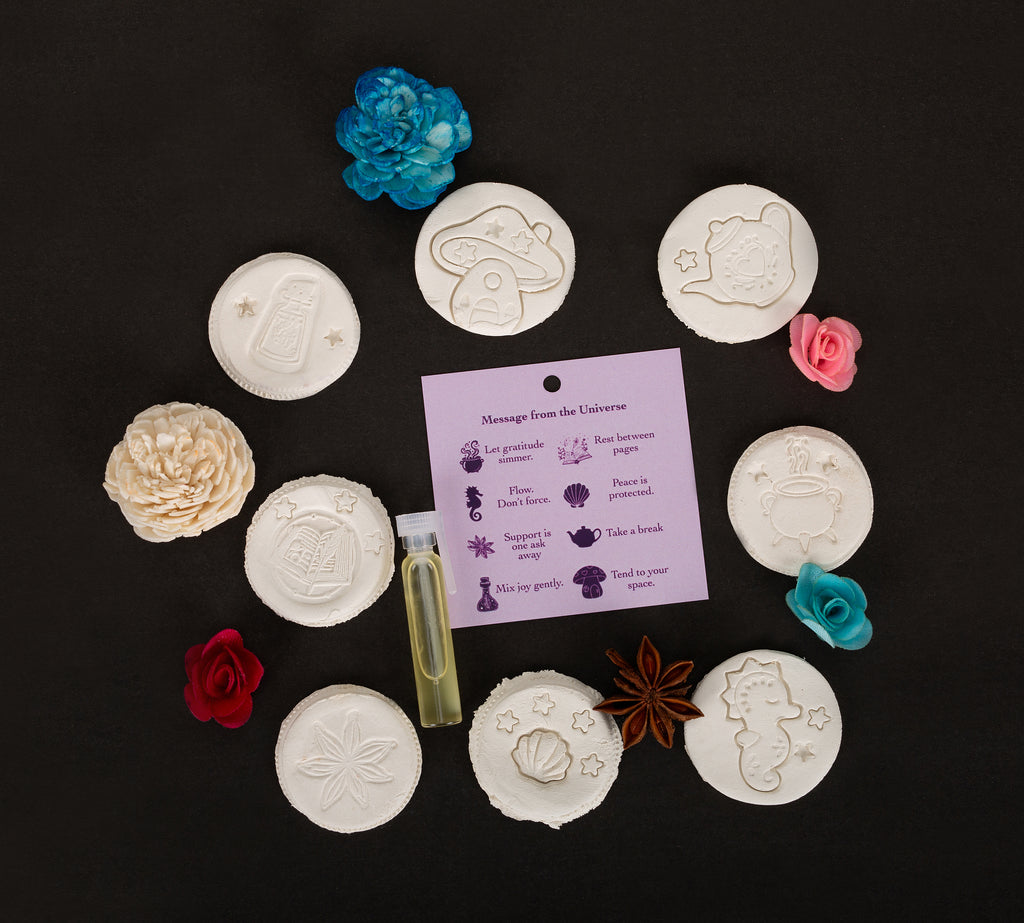 Serena Scented Clay Charm in a Lotus Bloom