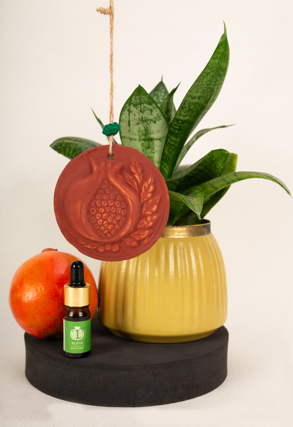 Alaya (Earth Blend) -Terracotta Diffuser Wall Hanging