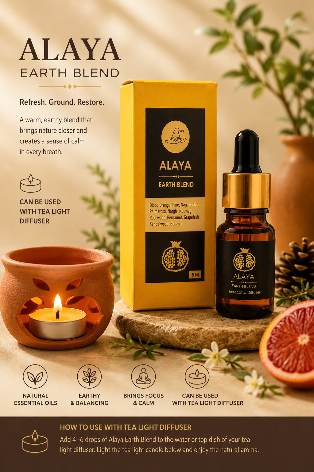 Alaya Earth Blend/Refill