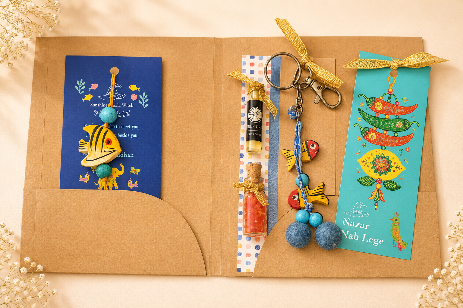 Wildlife Series Rakhi  Mini Ritual — Five Blessings, Five Companions