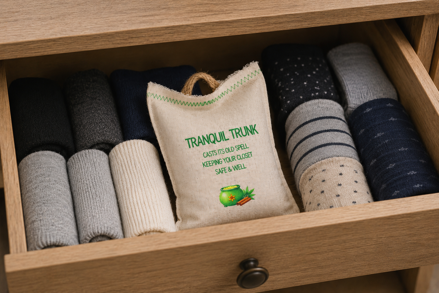 Tranquil Trunk - Cupboard Charm