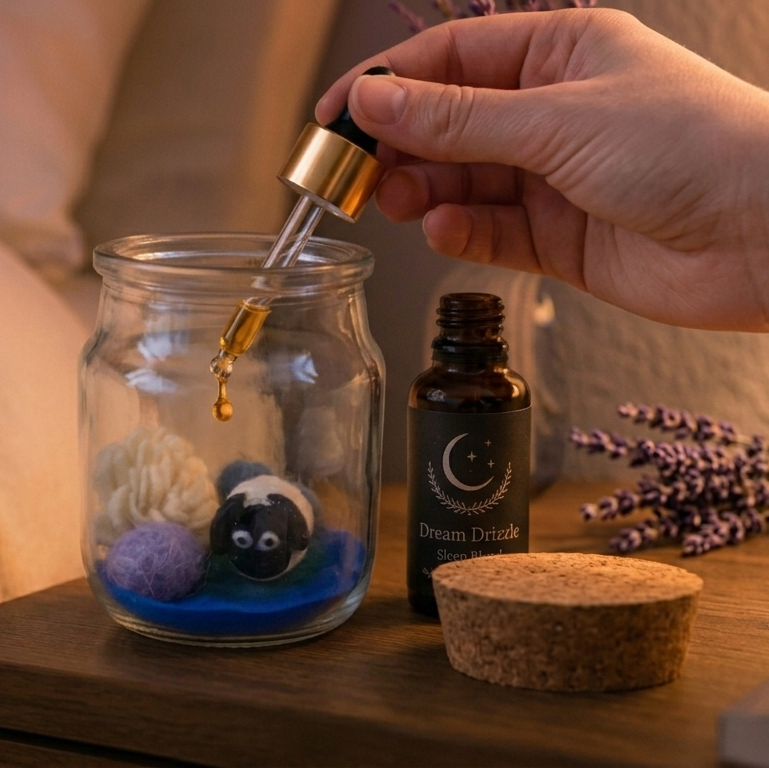 Tiny World Scented Jar- Dream Drizzle (Sleep Aid)