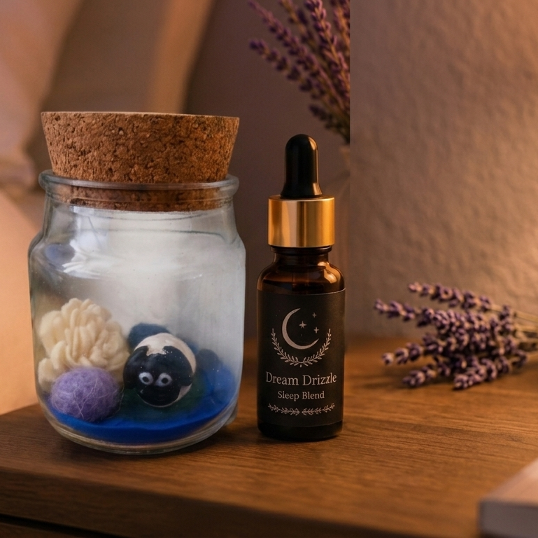 Tiny World Scented Jar- Dream Drizzle (Sleep Aid)