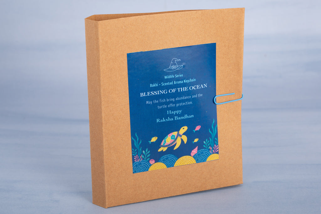 Wildlife Series Rakhi  Mini Ritual — Five Blessings, Five Companions