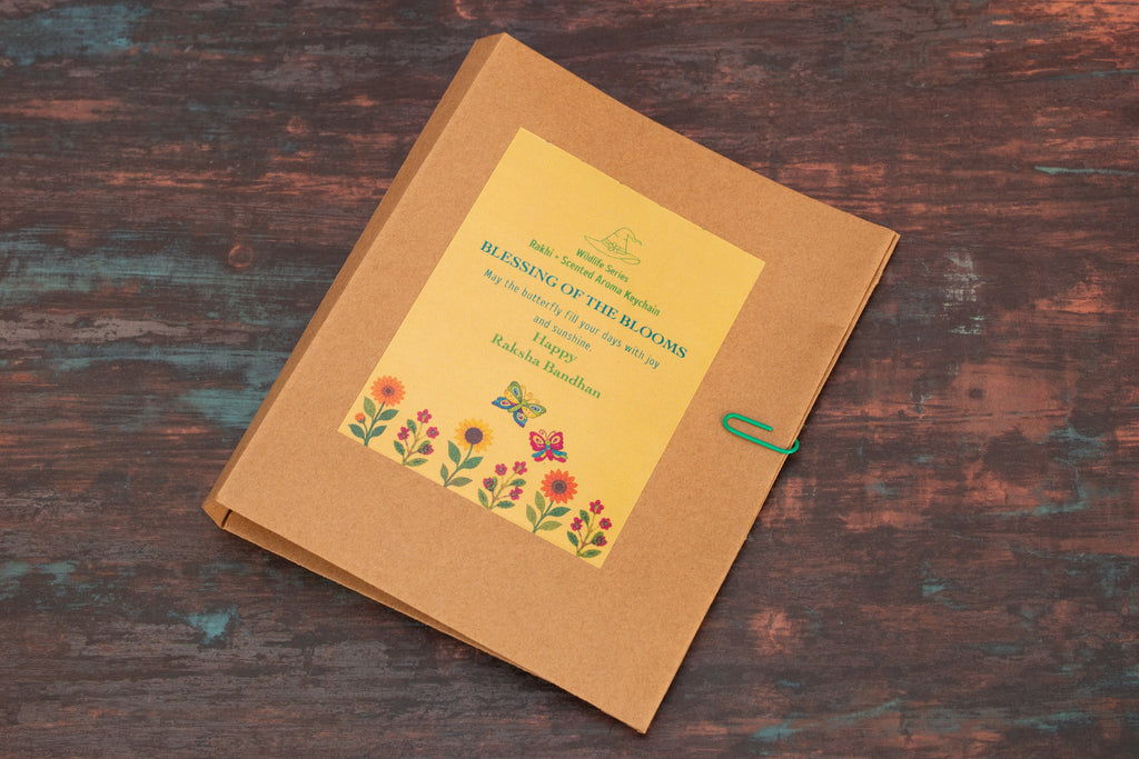 Wildlife Series Rakhi  Mini Ritual — Five Blessings, Five Companions