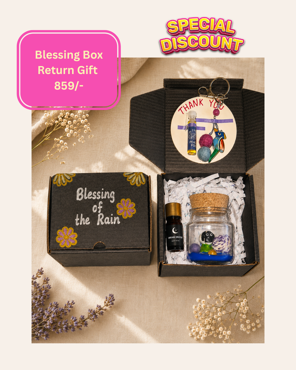 Tiny World Scented Jar- Dream Drizzle (Sleep Aid)