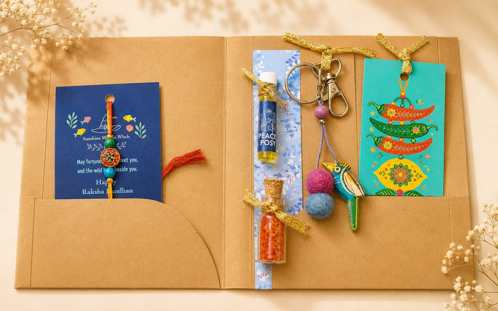 Wildlife Series Rakhi  Mini Ritual — Five Blessings, Five Companions