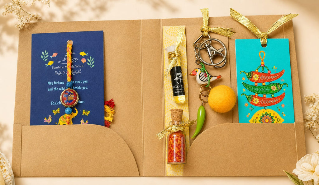 Wildlife Series Rakhi  Mini Ritual — Five Blessings, Five Companions